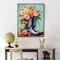Cowboy Boots Paint by Numbers Kit for Adults – DIY Floral Acrylic Painting on Canvas, Beginner-Friendly Paint-by-Number Art for Home Wall Decor & Gifts, 16x20 Inch (Unframed)